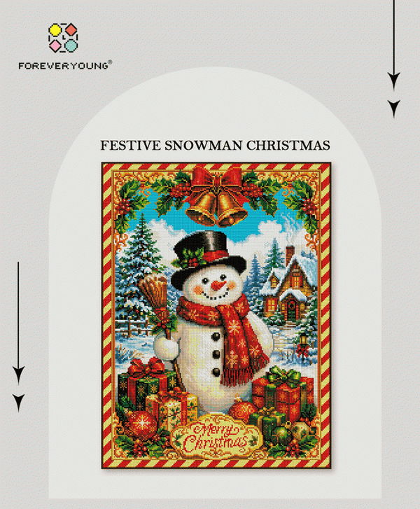 Festive Snowman Christmas Diamond Painting Collection