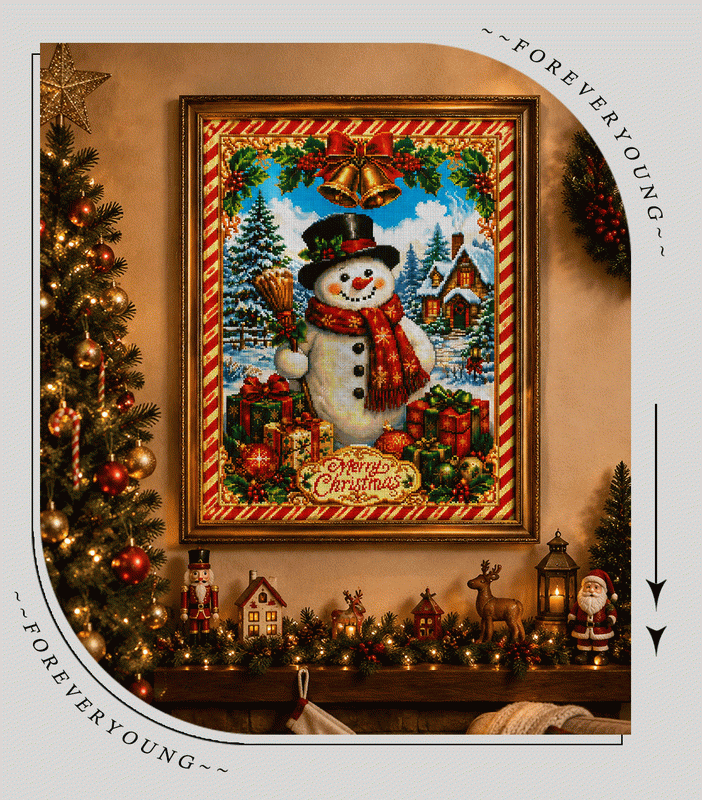 Festive Snowman Christmas Diamond Painting Collection