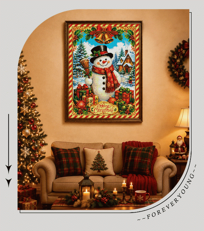 Festive Snowman Christmas Diamond Painting Collection