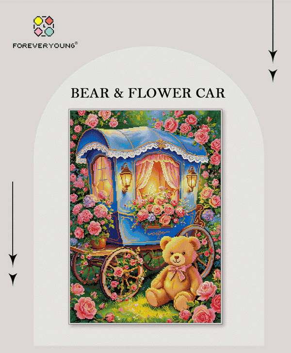 Whispers of the Rose Garden Diamond Painting Kit
