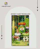 Magical Mushroom Forest Diamond Painting Kit