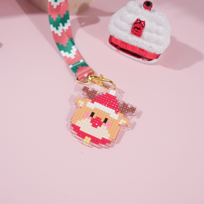Lumigem Christmas Diamond Painting Keychain Collection