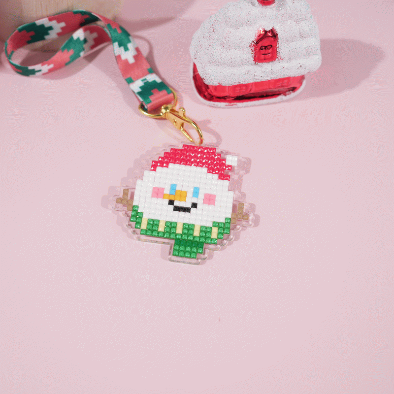 Lumigem Christmas Diamond Painting Keychain Collection