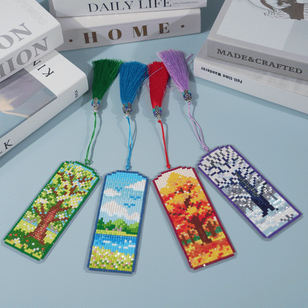 Lumigem Scenic Diamond Painting Bookmark Set