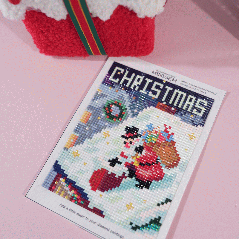 Minigem® : Christmas Diamond Painting Canvas Set