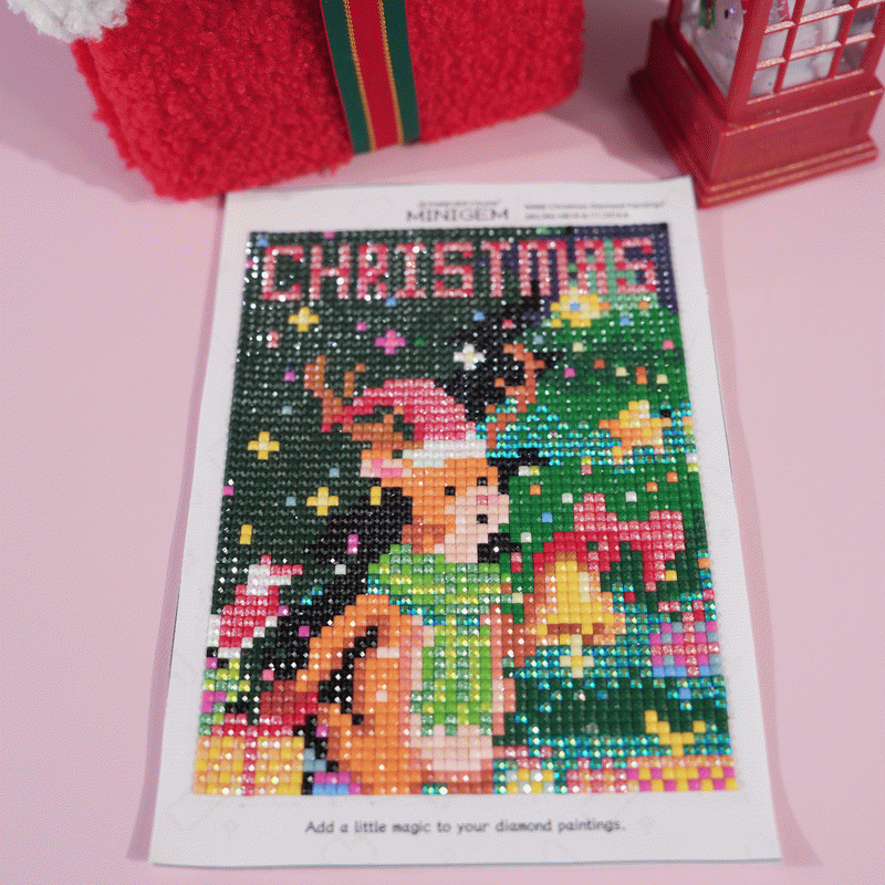 Minigem® : Christmas Diamond Painting Canvas Set