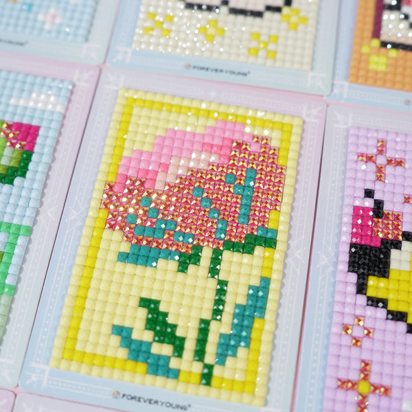Minigem® : Freestyle Mini Diamond Art Cards, Tiny Wonders