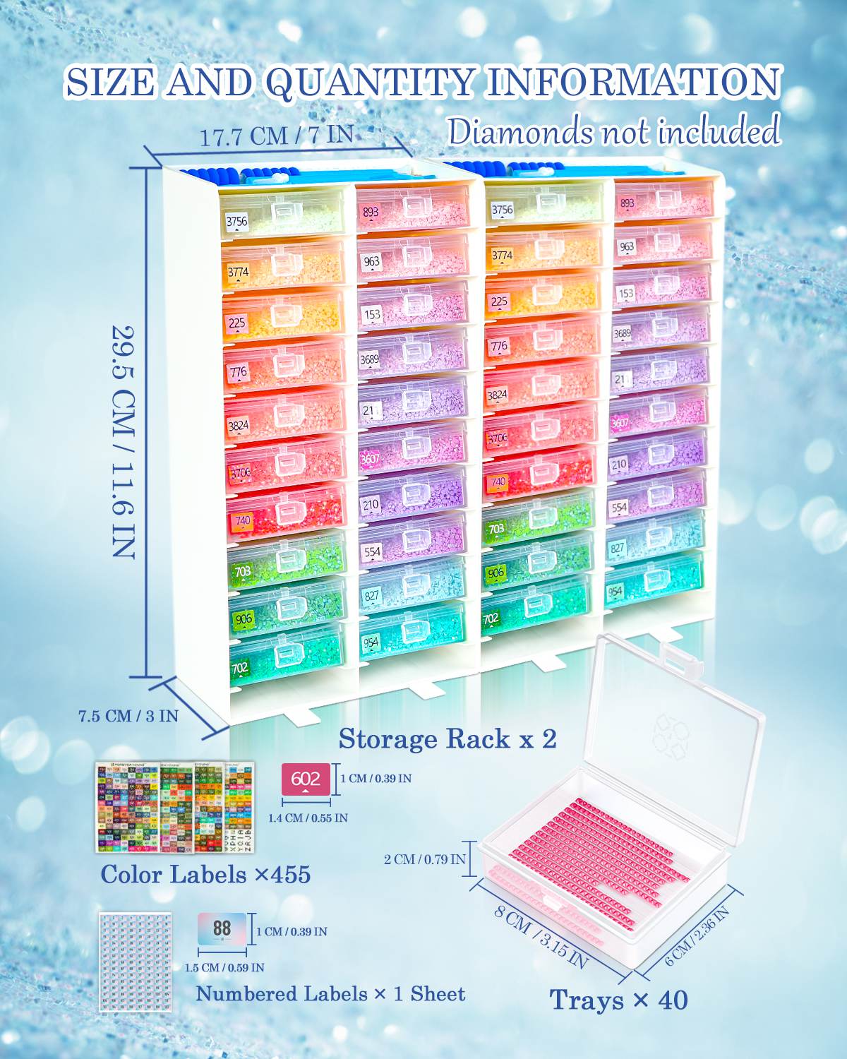 best storage containers for diamond painting