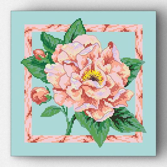 Pretty Flower-Crystal Diamond Painting