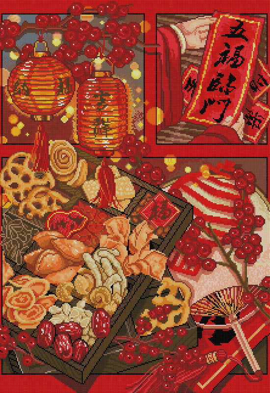 Good Fortune New Year Diamond Painting