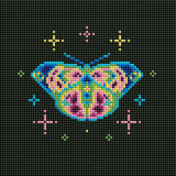 Minigem® :Neon Butterfly