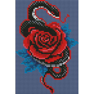 Minigem™ :Crimson Serpent Rose