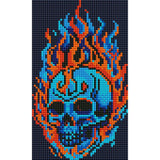 Minigem® :Flameborn Skull