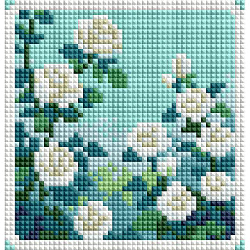 Minigem™ :White Rose Garden