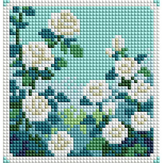 Minigem™ :White Rose Garden