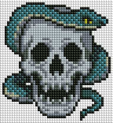 Minigem® :Snake and Skull
