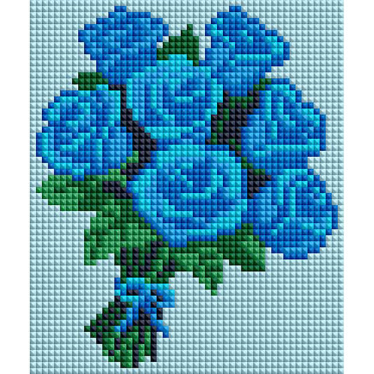Bouquet of Blue Roses
