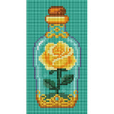 Minigem® :Yellow Rose Drift Bottle