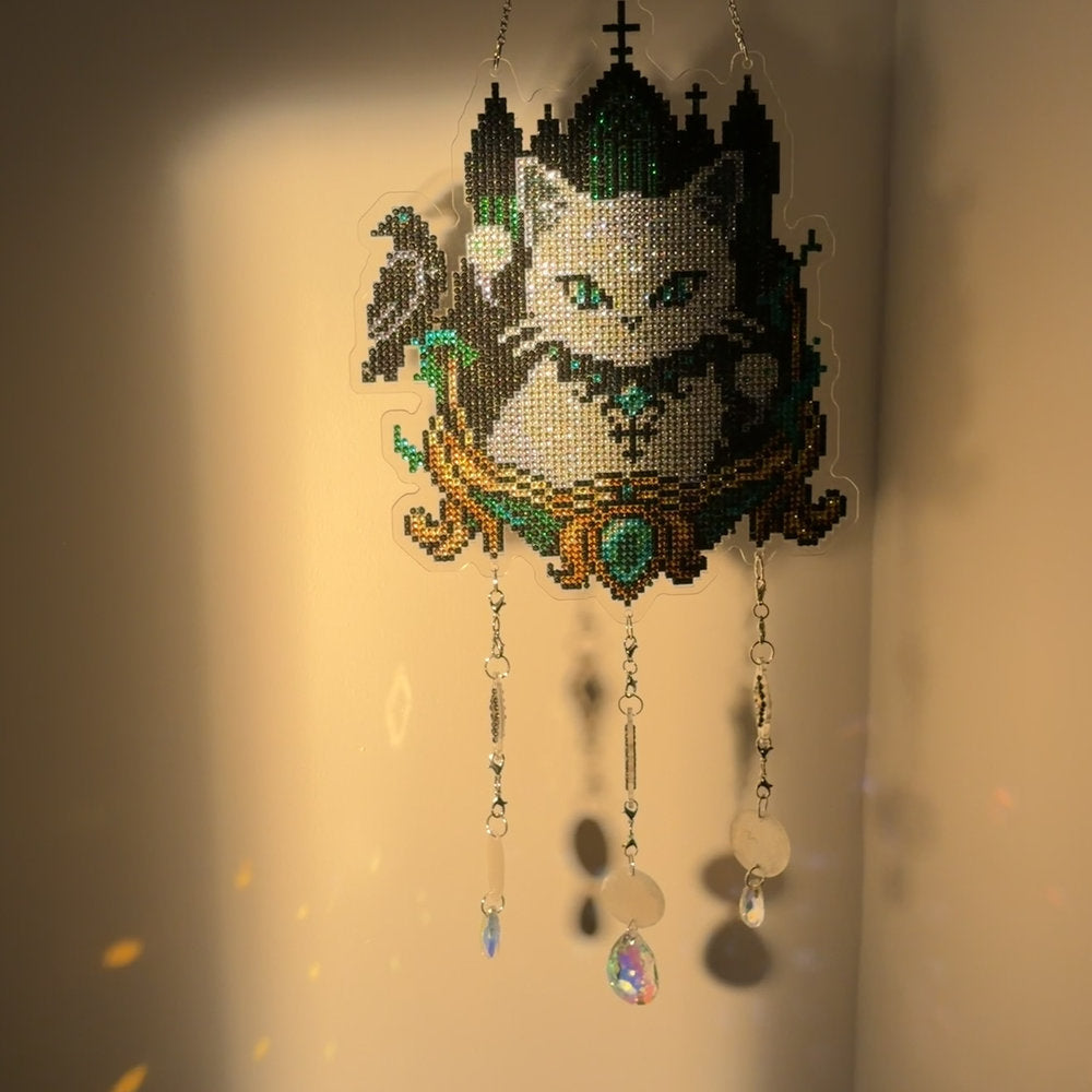 LumiGem Suncatcher Soulbound Cat