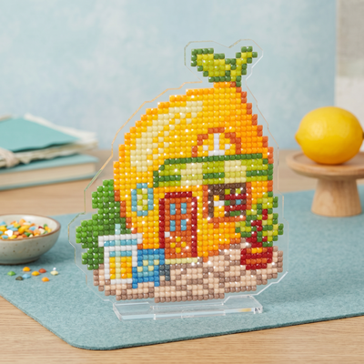 LumiGem Lemon Drink Shop Diamond Painting Stand