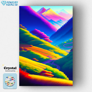 A Serenade of Nature’s Hues-Crystal Diamond Painting
