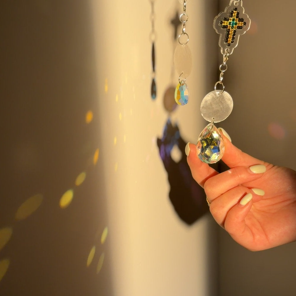 LumiGem Suncatcher Soulbound Cat