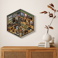 Acrylic Hexagon Diamond Painting - Forever Young®️ DIY - 