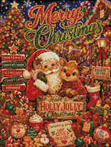 Santa’s Christmas Blessing Diamond Painting Kit