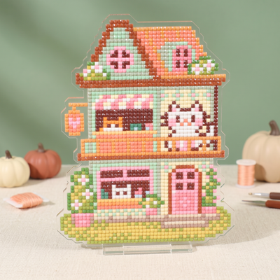 LumiGem Cat Café Diamond Painting Stand