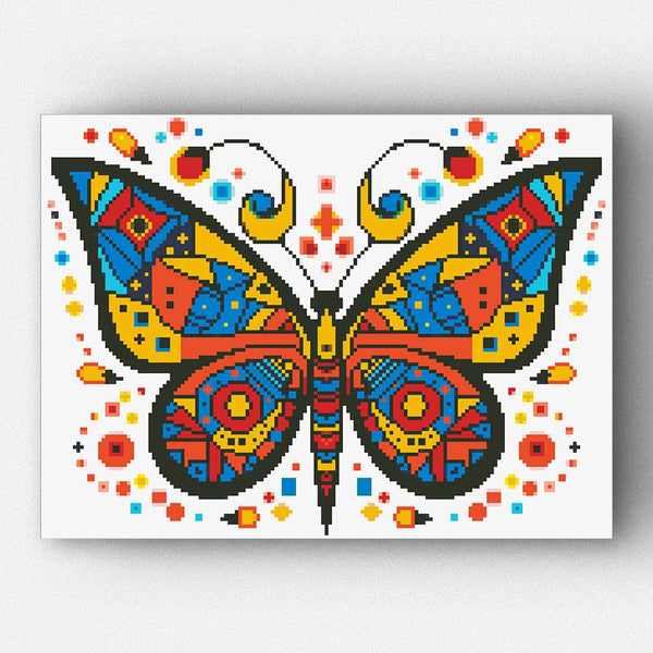 Beautiful Butterfly - Crystal diamonds and Luminous diamonds - Forever Young®️ DIY - 