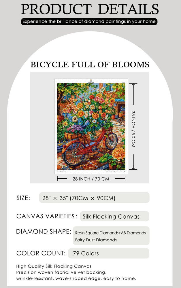 Forever Young®️ DIY - Bicycle Full of Blooms
