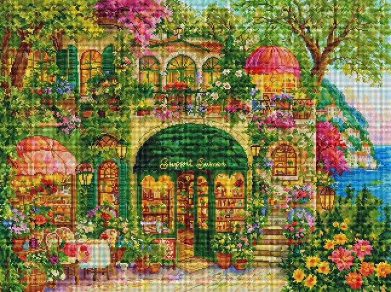 Blooming Seaside Cottage