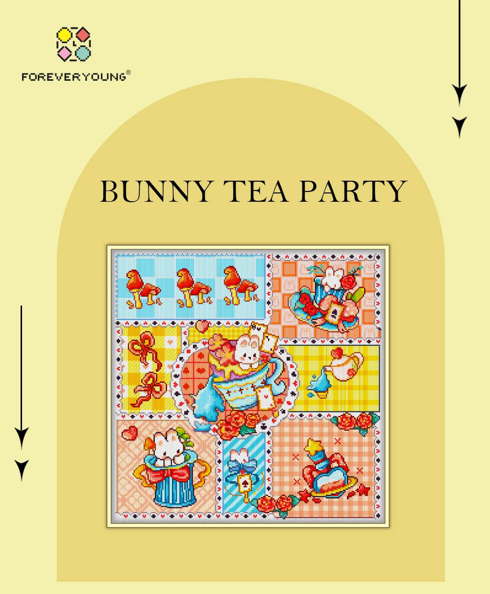 Bunny Tea Party - Forever Young®️ DIY - 