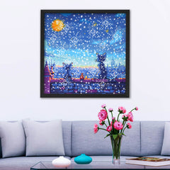 Cats Under the Starry Night - Forever Young®️ DIY - 