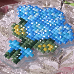 Colorful Bouquet Acrylic Diamond Painting Keychain - Forever Young®️ DIY - 