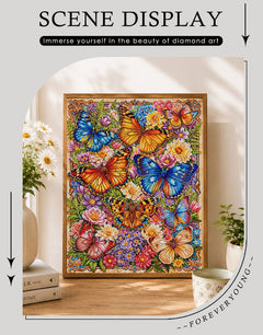 Forever Young®️ DIY - Colorful Butterflies Among Blooms