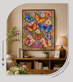 Forever Young®️ DIY - Colorful Butterflies Among Blooms