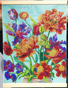 Colorful Flowers - Crystal Diamond Painting - Forever Young®️ DIY - 