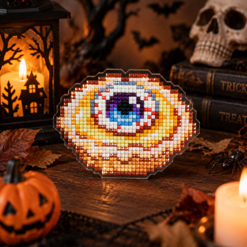 Lumigem Halloween Eye Tart Diamond Art Decoration