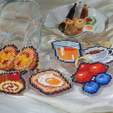 Delicious Breakfast Acrylic Diamond Painting Keychain - Forever Young®️ DIY - 
