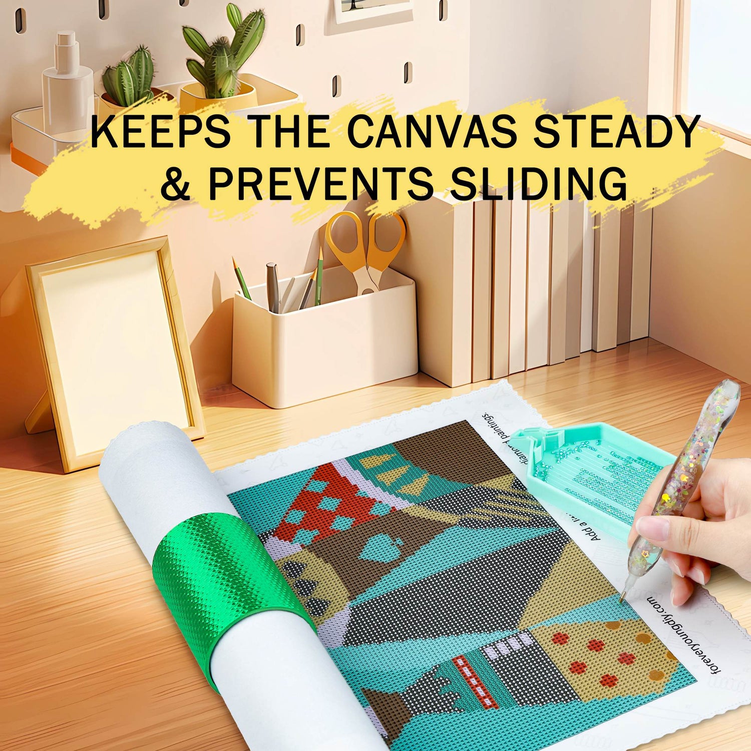Diamond Painting Canvas Roll Storage Holder - Forever Young®️ DIY - 