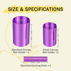 Diamond Painting Canvas Roll Storage Holder - Forever Young®️ DIY - 