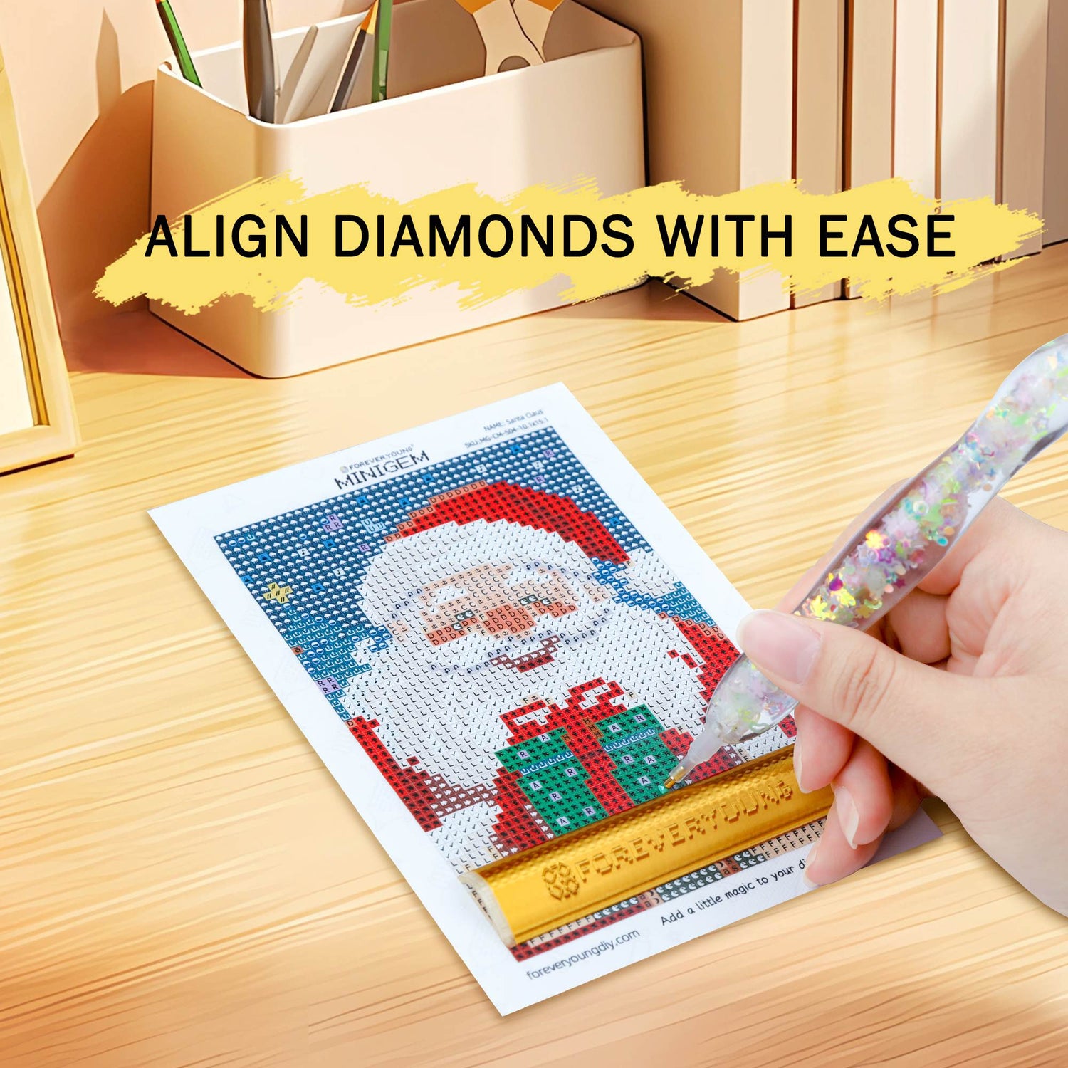 Diamond Painting Canvas Roll Storage Holder - Forever Young®️ DIY - 