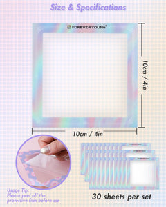 Diamond Painting PET Reusable Release Paper Sheets - Forever Young®️ DIY - 