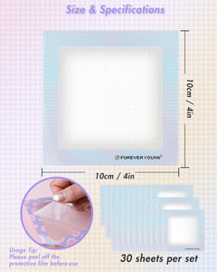 Diamond Painting PET Reusable Release Paper Sheets - Forever Young®️ DIY - 