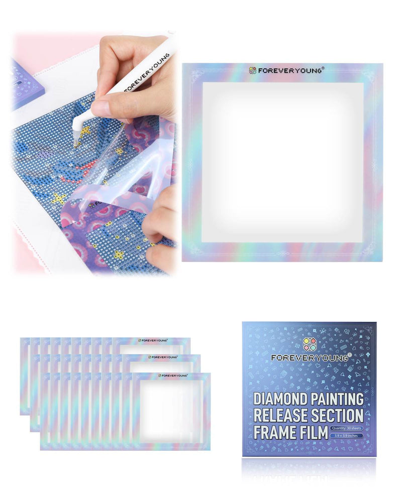 Diamond Painting PET Reusable Release Paper Sheets