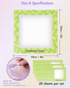Diamond Painting PET Reusable Release Paper Sheets - Forever Young®️ DIY - 
