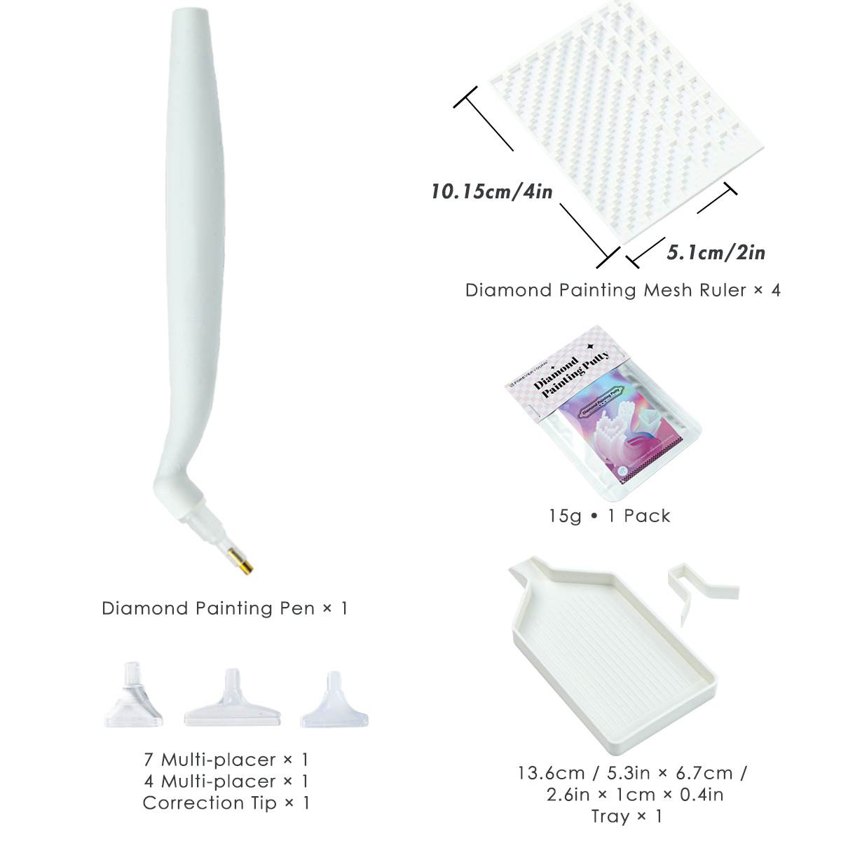 Diamond Painting Premium Tool Kit - Forever Young®️ DIY - 