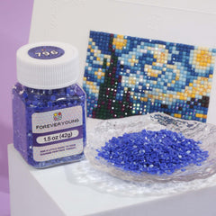 Diamond Painting Square Drill Beads DMC Colors 24 Colors - Forever Young®️ DIY - 