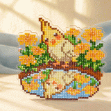 Reflections Collection – Cockatiel Breeze Diamond Painting Acrylic Standee